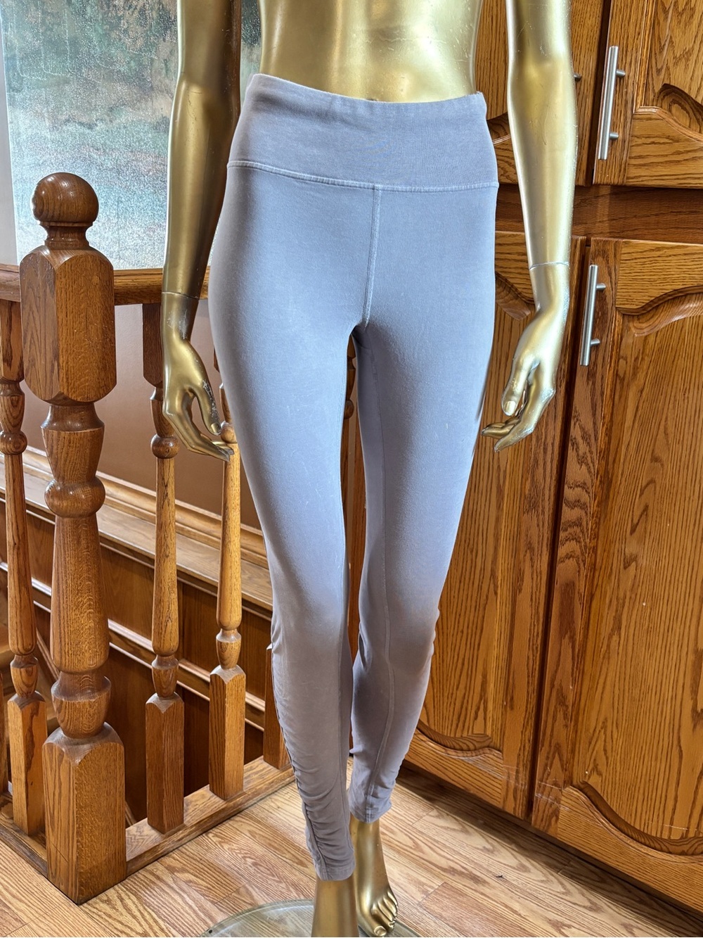 lululemon athletica Light Gray High-Rise Leggings